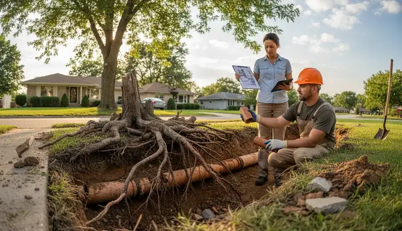 Expert Plumbing Pro - how-tree-roots-affect-underground-pipes-in-south-metro-areas