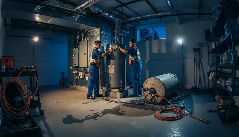 Expert Plumbing Pro - after-hours-water-heater-failure-and-replacement-in-greenwood-village