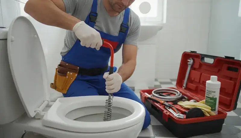 Expert Plumbing Pro - clogged-toilet-repair