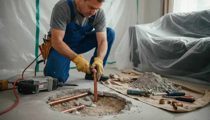Expert Plumbing Pro - slab-leak-repair